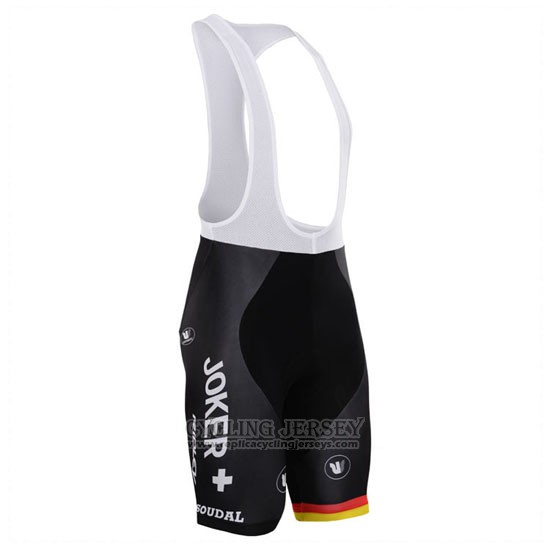 2015 Cycling Jersey Lotto Soudal Champion Germany Short Sleeve and Bib Short